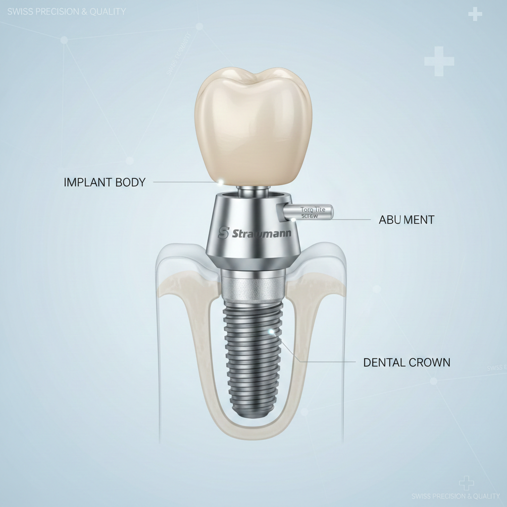 مميزات وعيوب زرعات الأسنان ستراومان