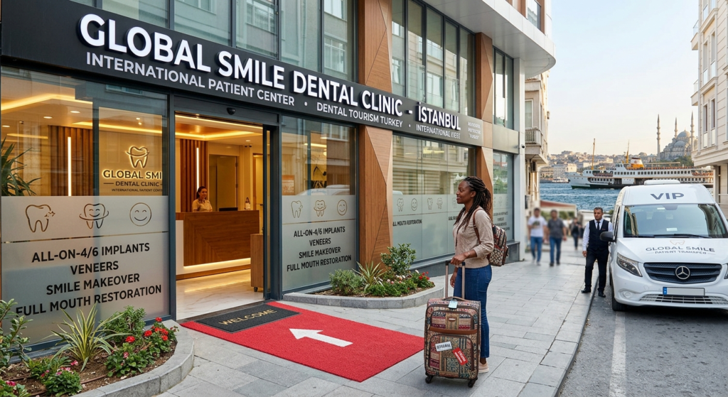 زراعة فك كامل All-on-6 في تركيا