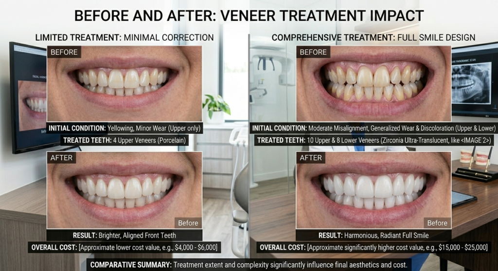 ابتسامة هوليود ماذا تشمل
