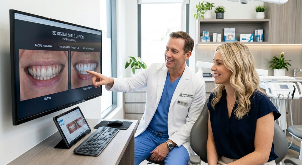 ابتسامة هوليود ماذا تشمل