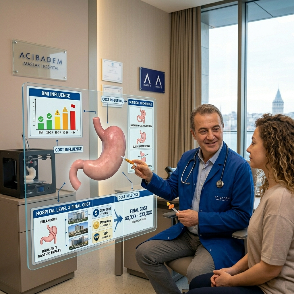 تكلفة عملية تكميم المعدة في تركيا