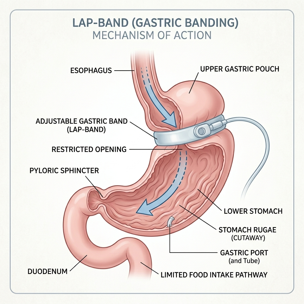حزام المعدة Lap-Band في تركيا