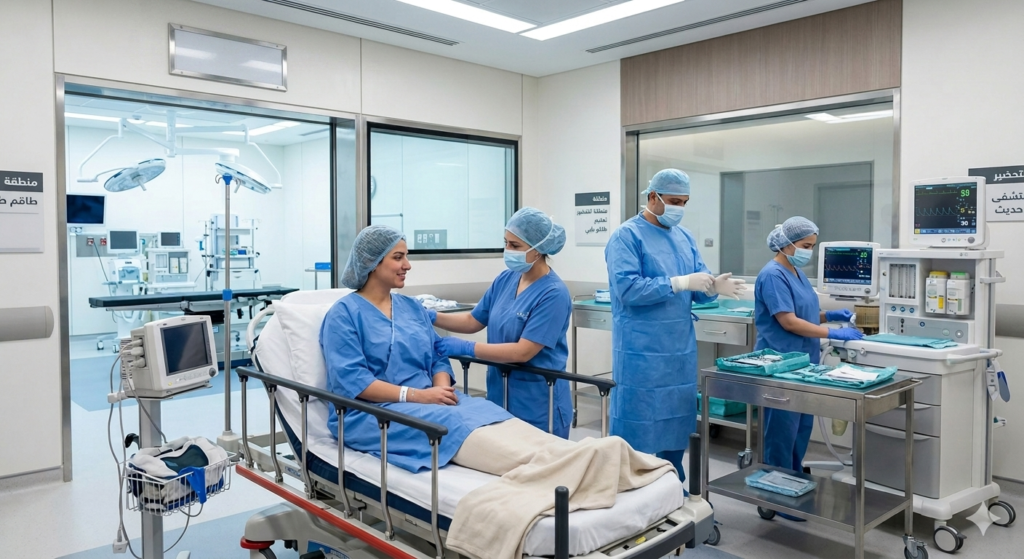 شد الذراعين (Brachioplasty)
