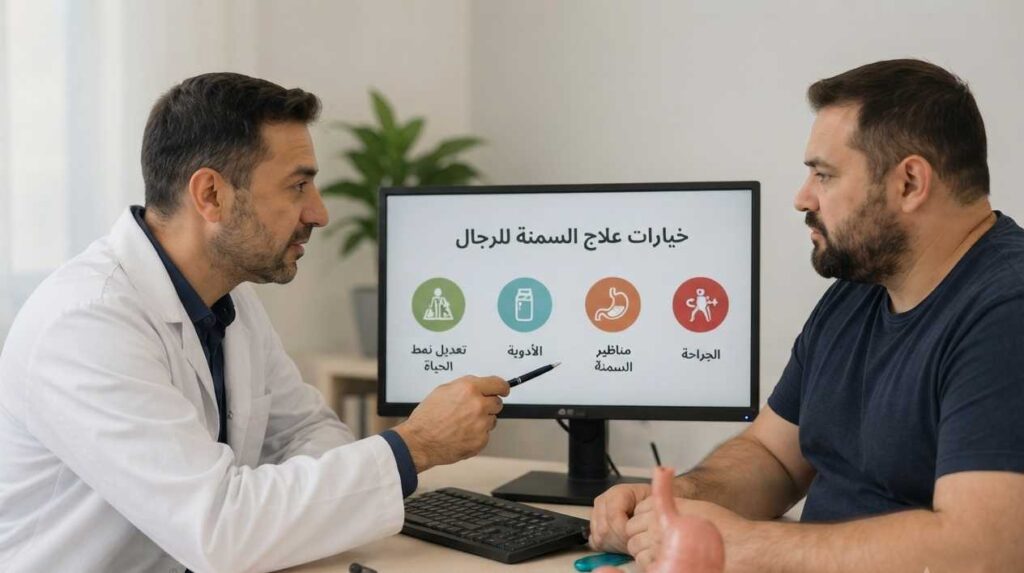 علاج السمنة عند الرجال
