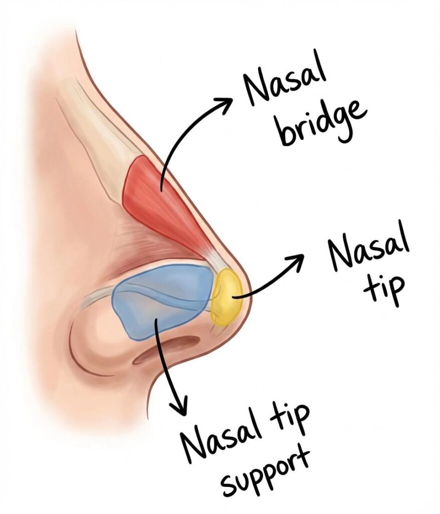تجميل طرف الأنف